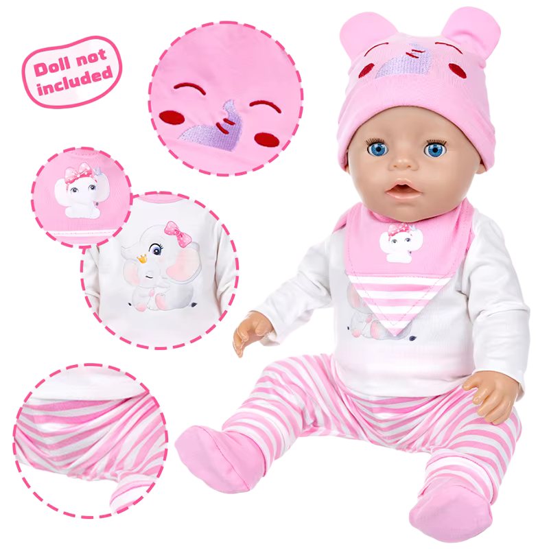 Baby Products Set - Doll Clothes Set for 16-18 Inch