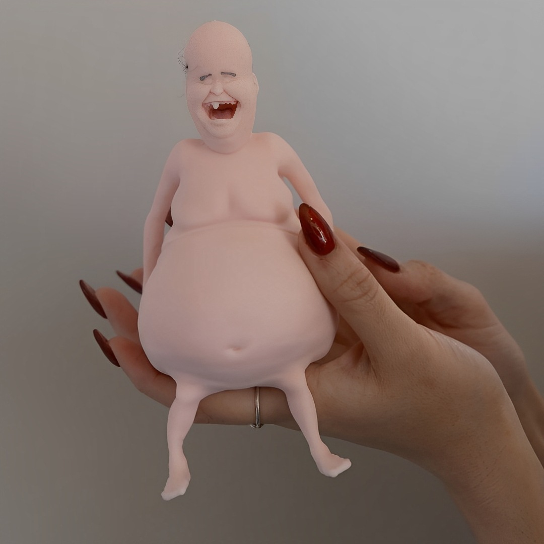 Baby Products Unique - Weird yet Cute Soft Stress-Relief Ball,