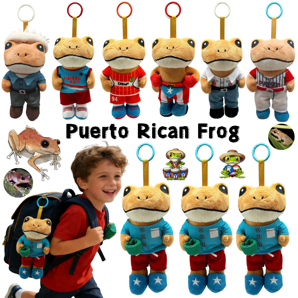 Baby Products Unique - NEW 2026 Puerto Rican Frog Stuffed
