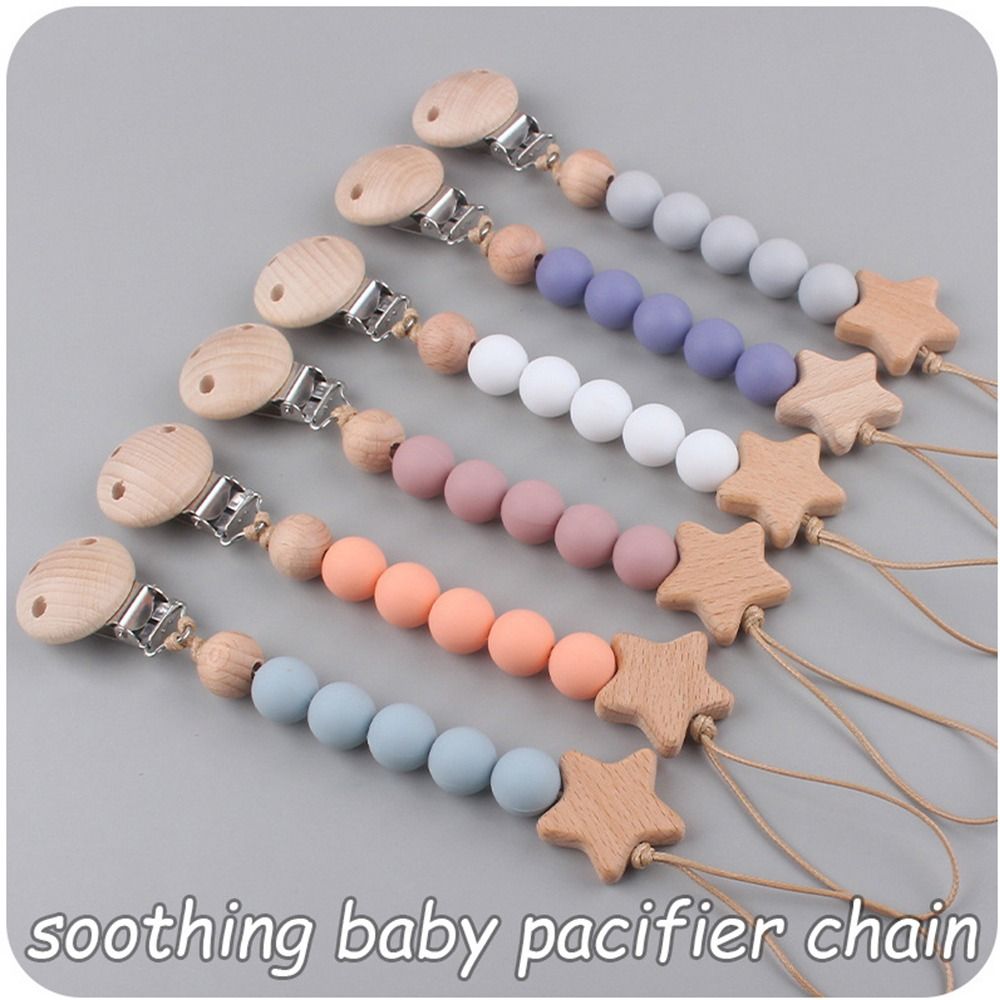 Baby Products Moisturizer - Dummy Clips Pacifier Holder Clips Star