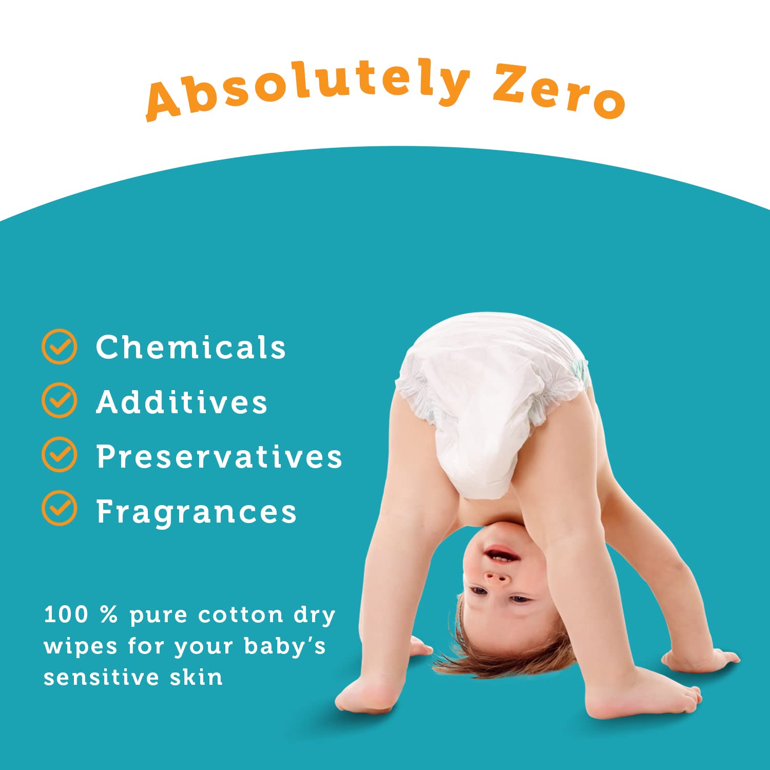 100% Pure Cotton Dry Baby Wipe – обзор и цена Baby Products For Dry Skin