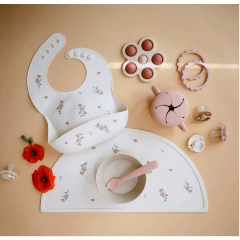 Suit Cute Feeding Bib, Food Bi – обзор и цена Silicone Baby Bibs