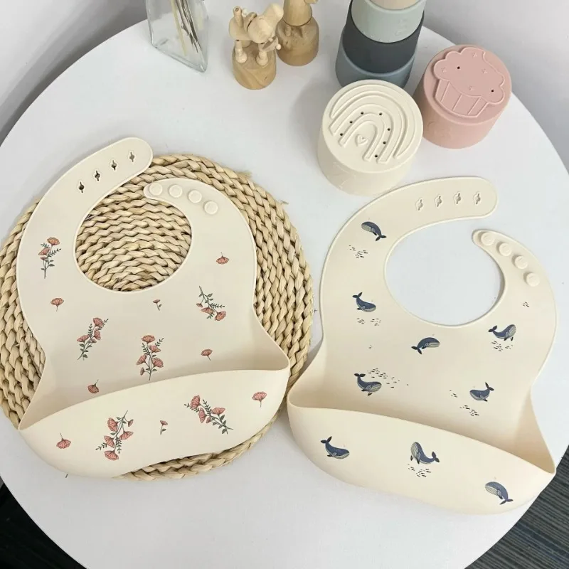 Suit Cute Feeding Bib, Food Bi – обзор и цена Silicone Baby Bibs