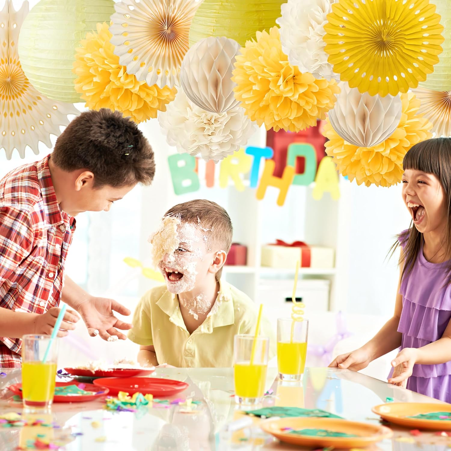 Yellow Party Decorations Yello – обзор и цена Baby Products Moisturizer