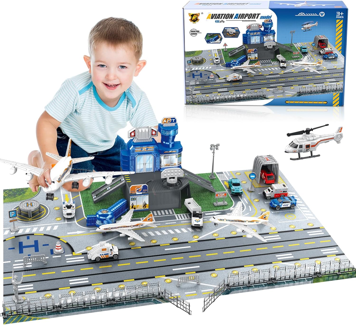 Children's Airport Scene Toy S – обзор и цена Play Mat