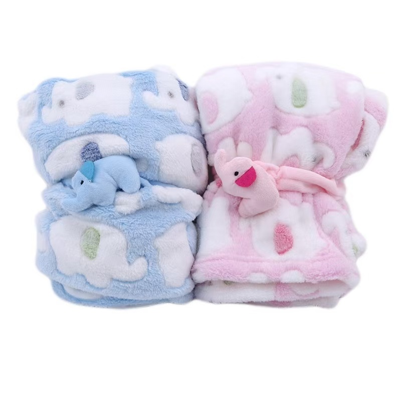 Cartoon Baby Blanket Cute Elep – обзор и цена Baby Products Useful