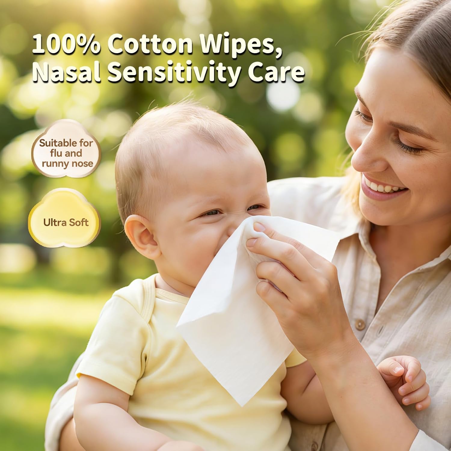 100% Cotton Dry Wipes for Baby – обзор и цена Baby Products For Dry Skin