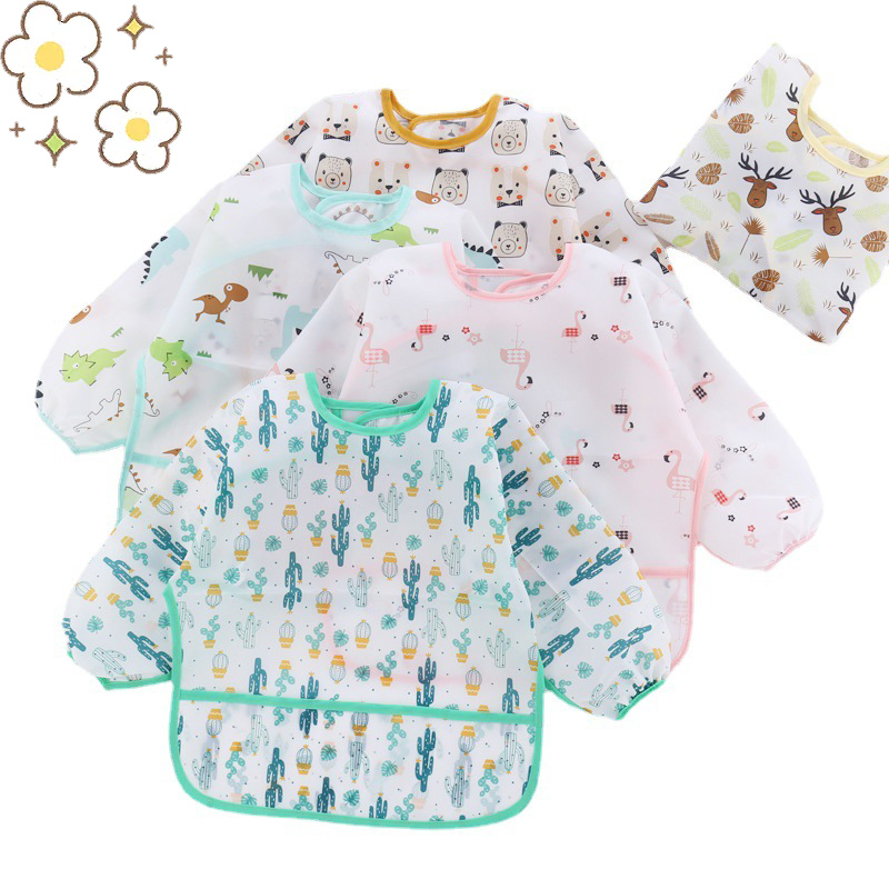 Baby Silicone Cartoon Bib 0-6  – обзор и цена Silicone Baby Bibs
