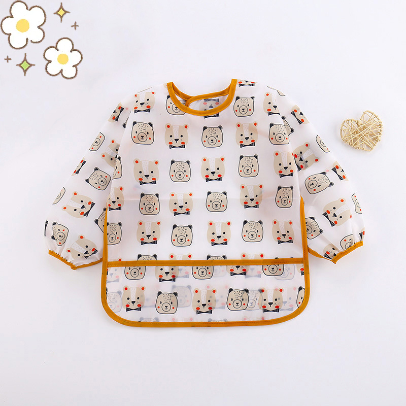 Baby Silicone Cartoon Bib 0-6  – обзор и цена Silicone Baby Bibs