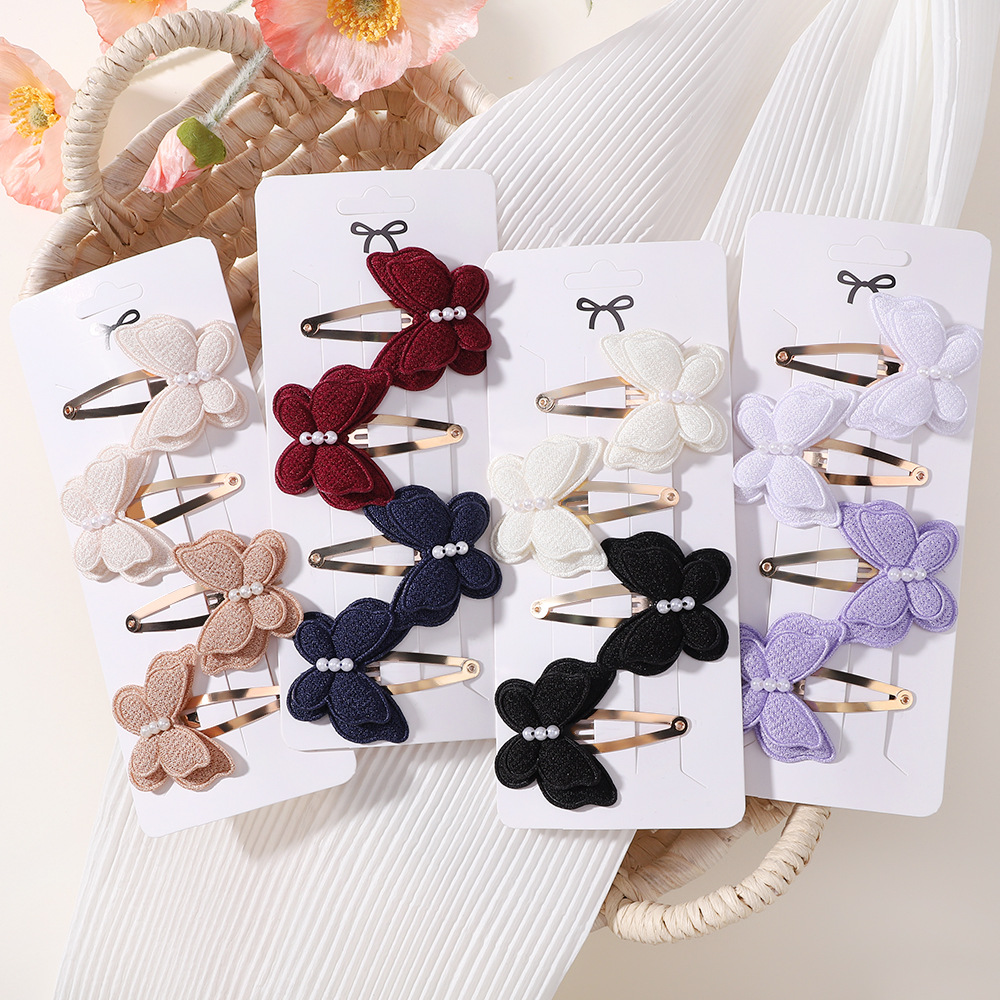 4Pcs/set Butterfly Hair Clip S – обзор и цена Baby Products Set