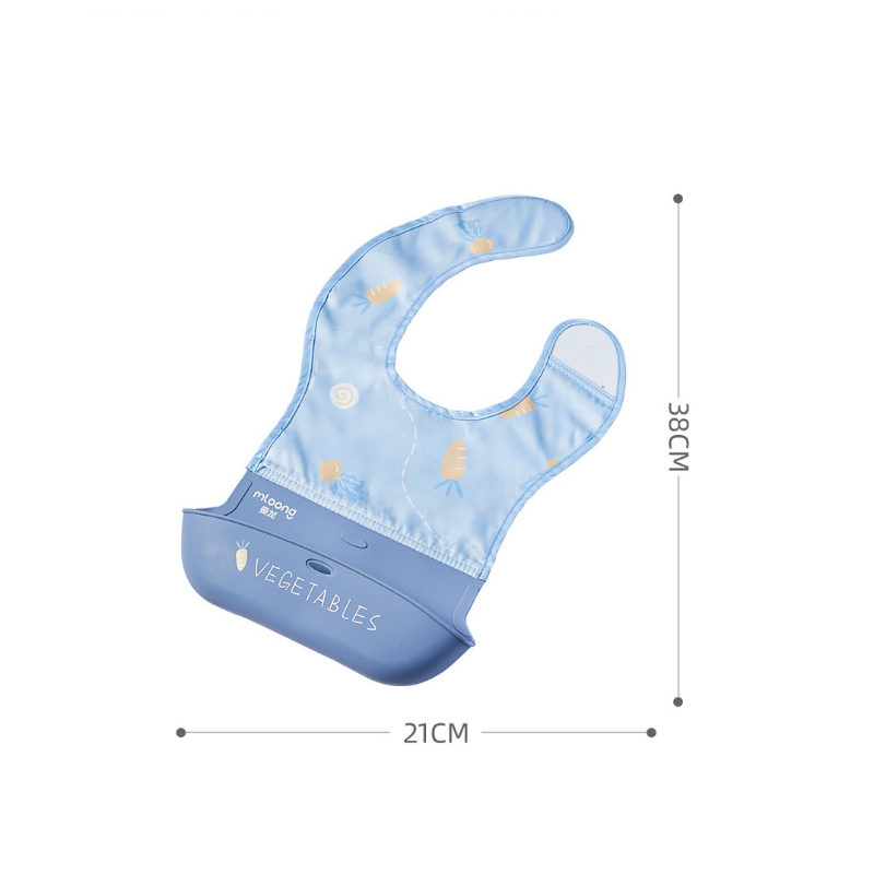 Children's Waterproof Bib Baby – обзор и цена Silicone Baby Bibs