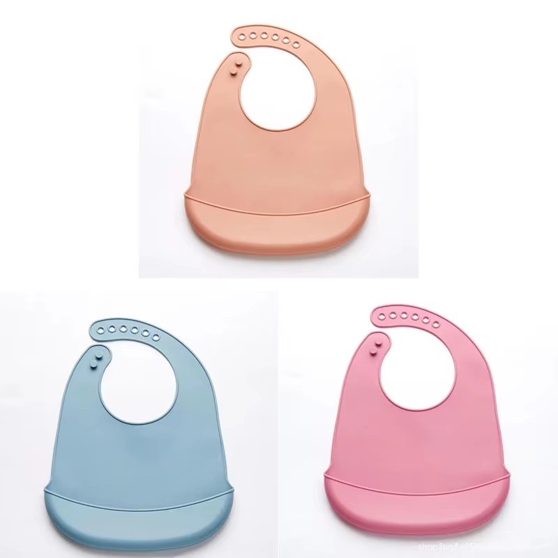 1/3pcs Baby Bib Adjustable Wat – обзор и цена Silicone Baby Bibs