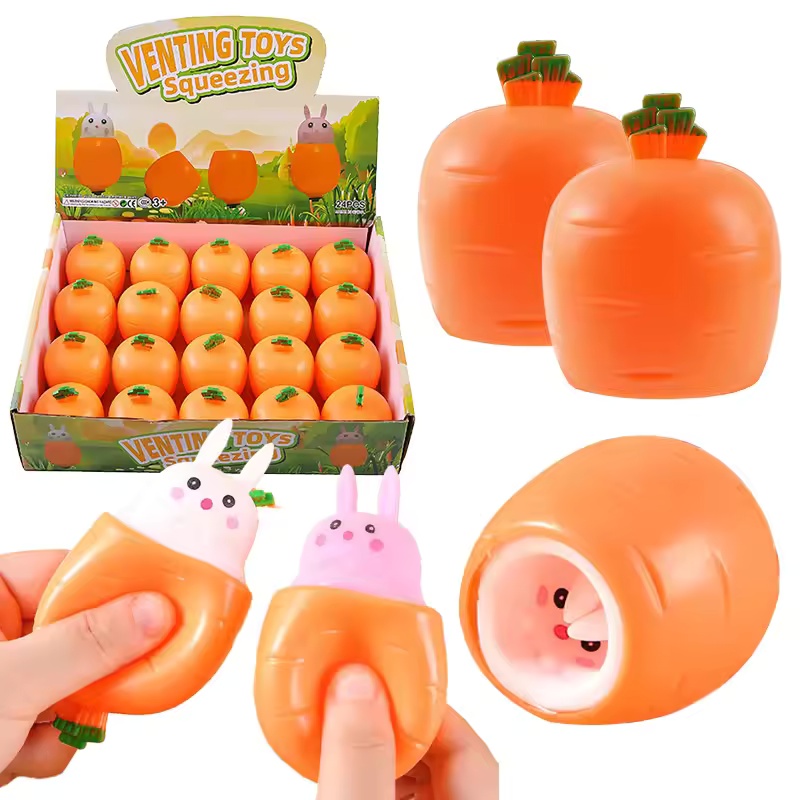 Cute Carrot Rabbit Squeeze Toy – обзор и цена Baby Products Unique