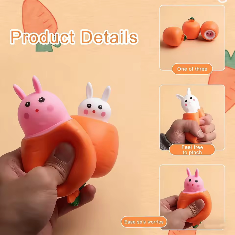 Cute Carrot Rabbit Squeeze Toy – обзор и цена Baby Products Unique