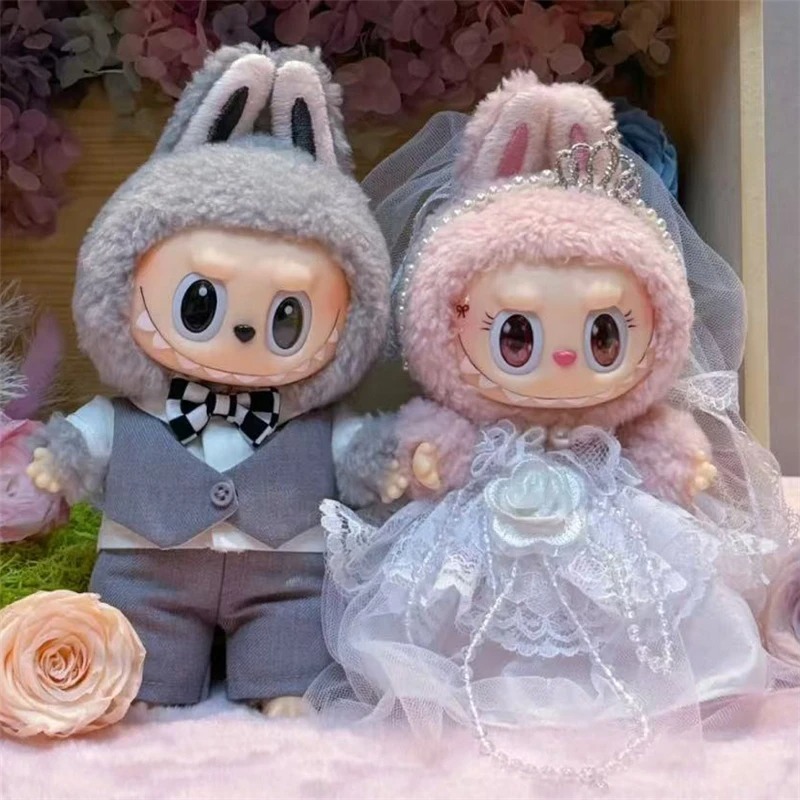 15 17cm For Labubu Doll Weddin – обзор и цена Baby Products Set