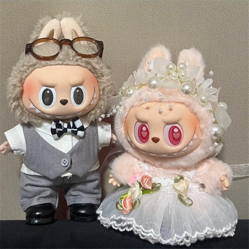15 17cm For Labubu Doll Weddin – обзор и цена Baby Products Set