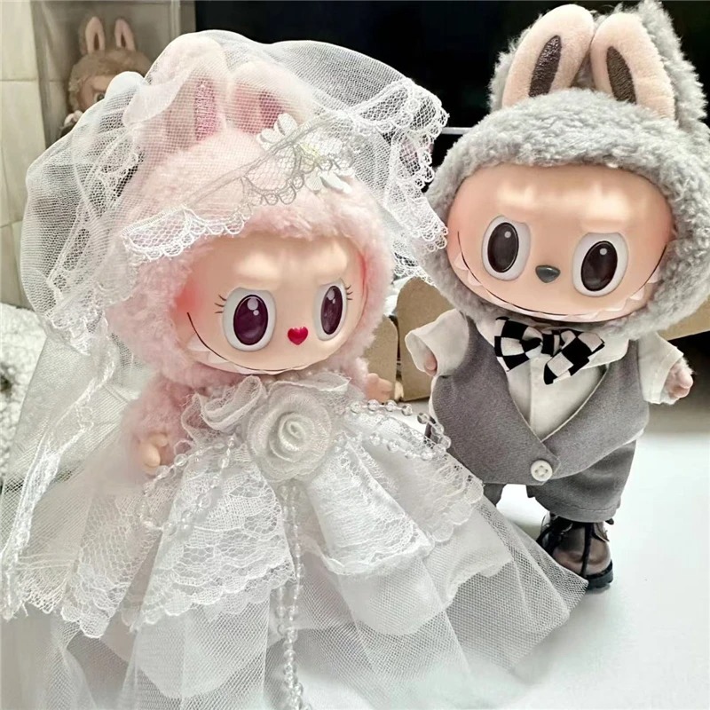 15 17cm For Labubu Doll Weddin – обзор и цена Baby Products Set