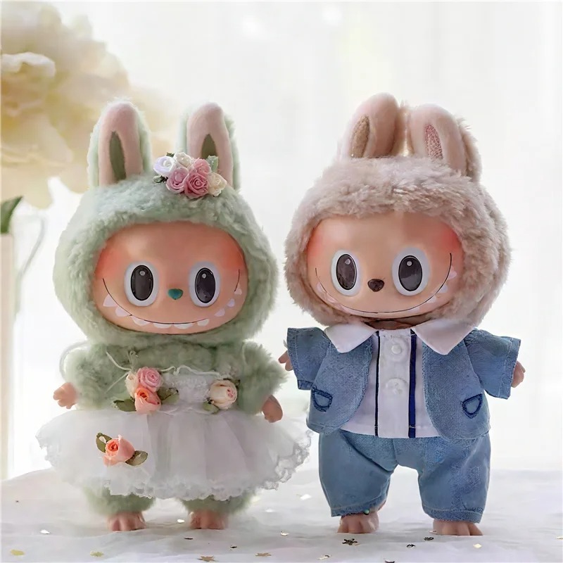 15 17cm For Labubu Doll Weddin – обзор и цена Baby Products Set