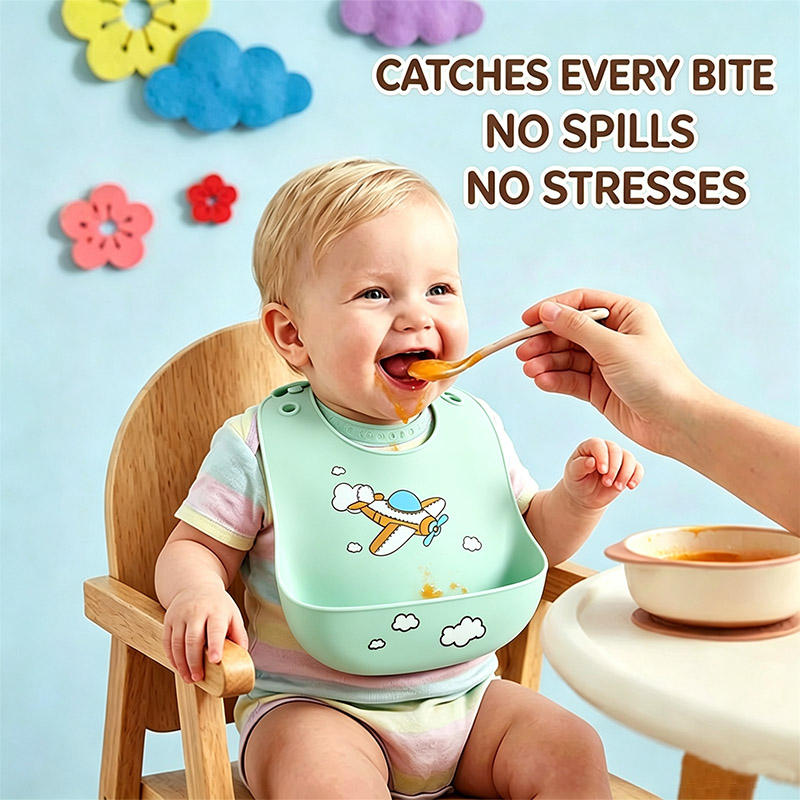 Silicone Baby Feeding Bib Wate – обзор и цена Silicone Baby Bibs