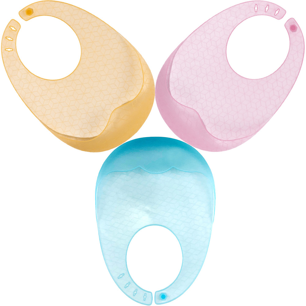 3Pcs Baby Bibs for Girls Boys  – обзор и цена Silicone Baby Bibs