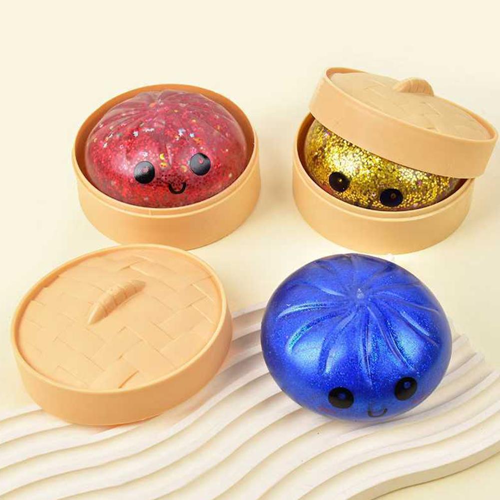 Soft Elastic Dumpling Squishy  – обзор и цена Baby Products Unique