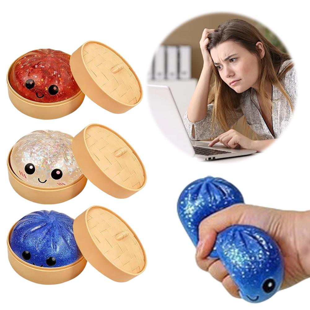 Soft Elastic Dumpling Squishy  – обзор и цена Baby Products Unique