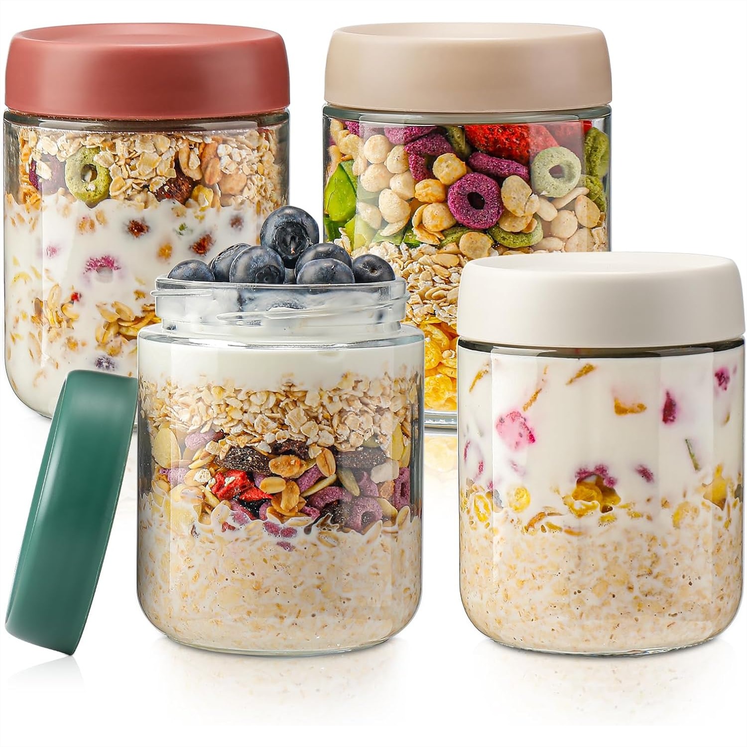 Glass Overnight Oats Container – обзор и цена Baby Products In