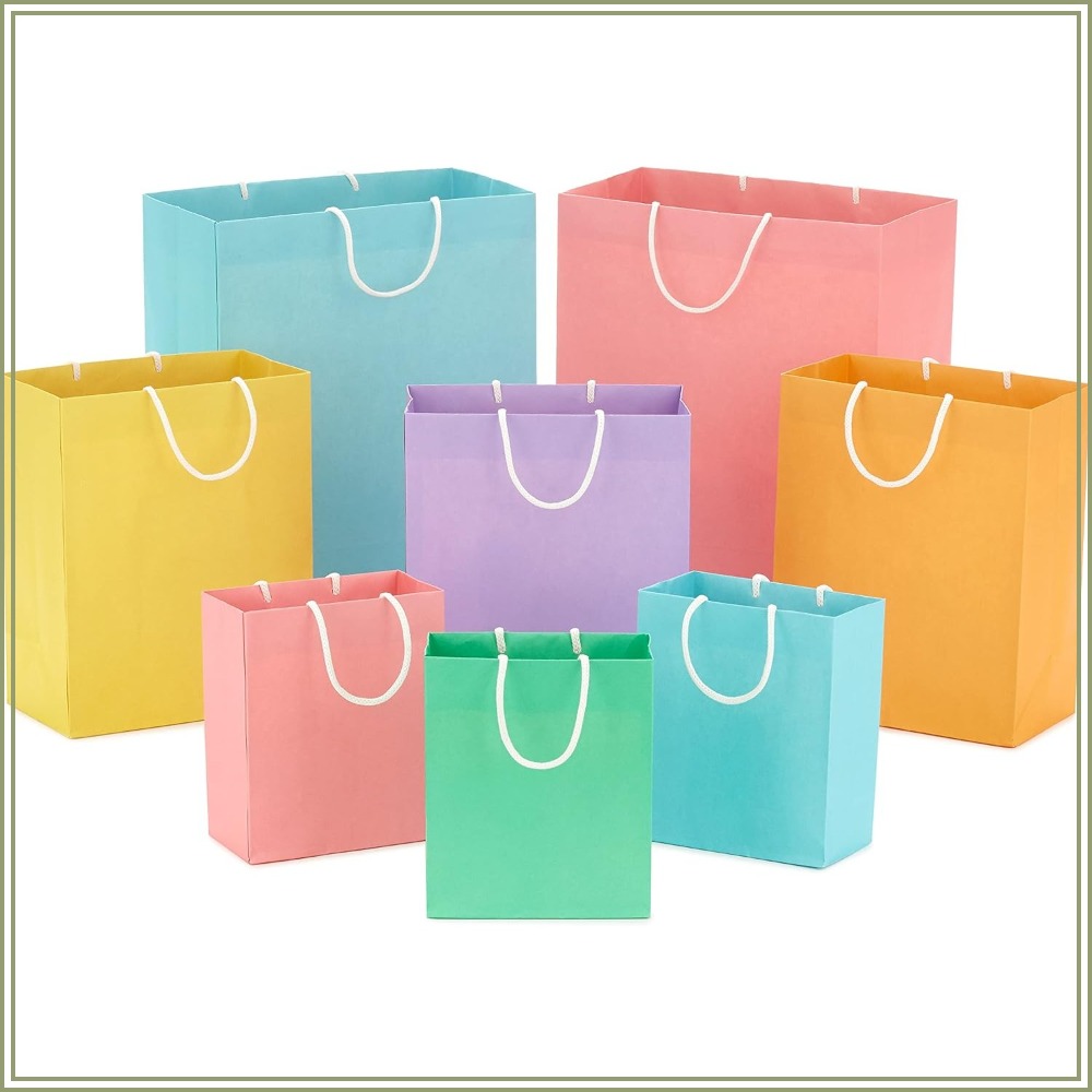 Assorted Pastel Gift Bags 8 Pa – обзор и цена Baby Products Gift Pack