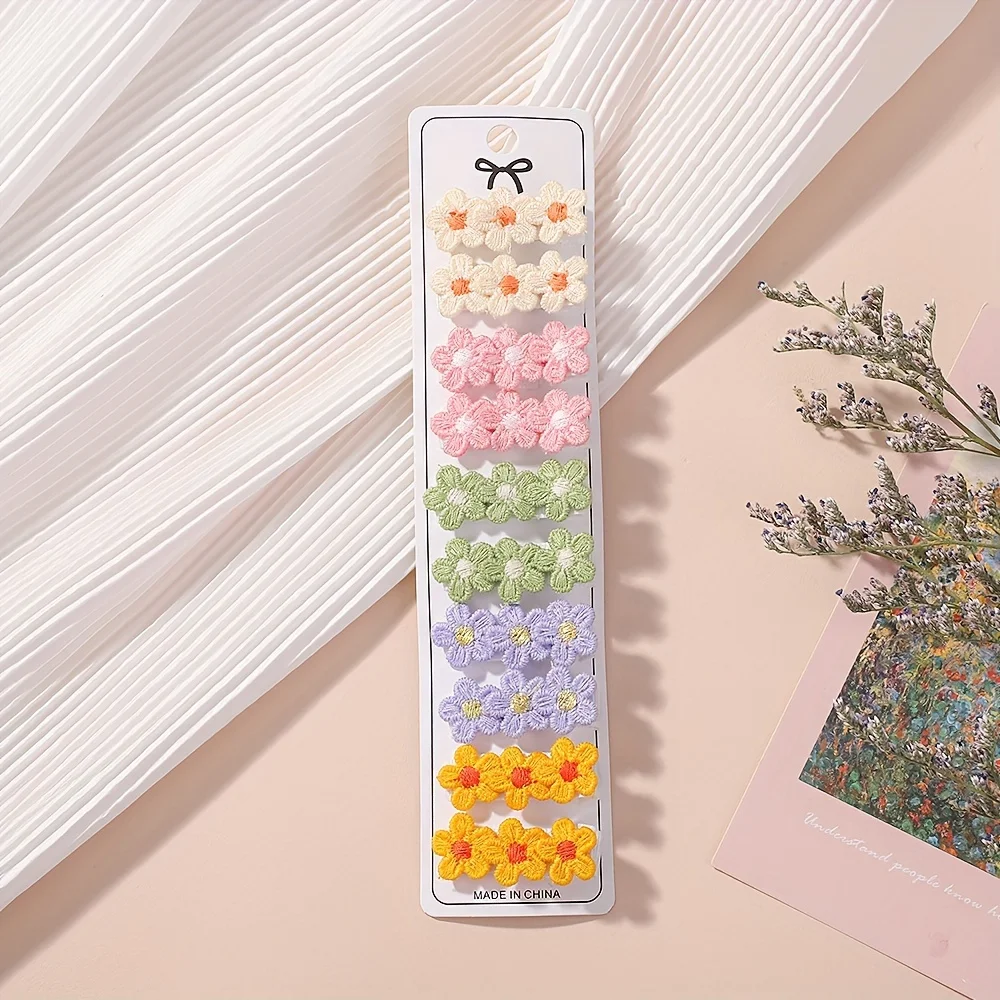10Pcs/Set Baby Mini Flower Hai – обзор и цена Baby Products Set