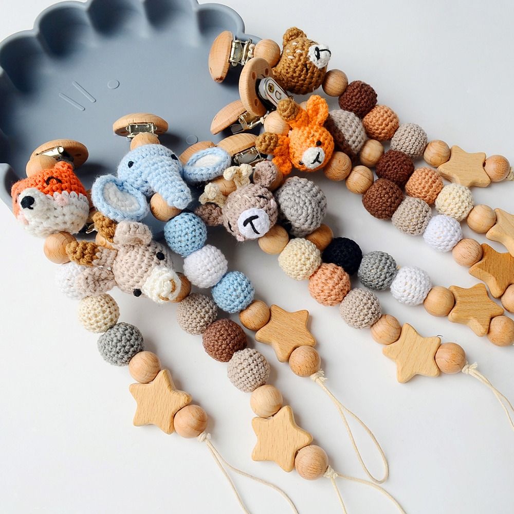 Baby Wooden Pacifier Clip Wood – обзор и цена Baby Products Moisturizer