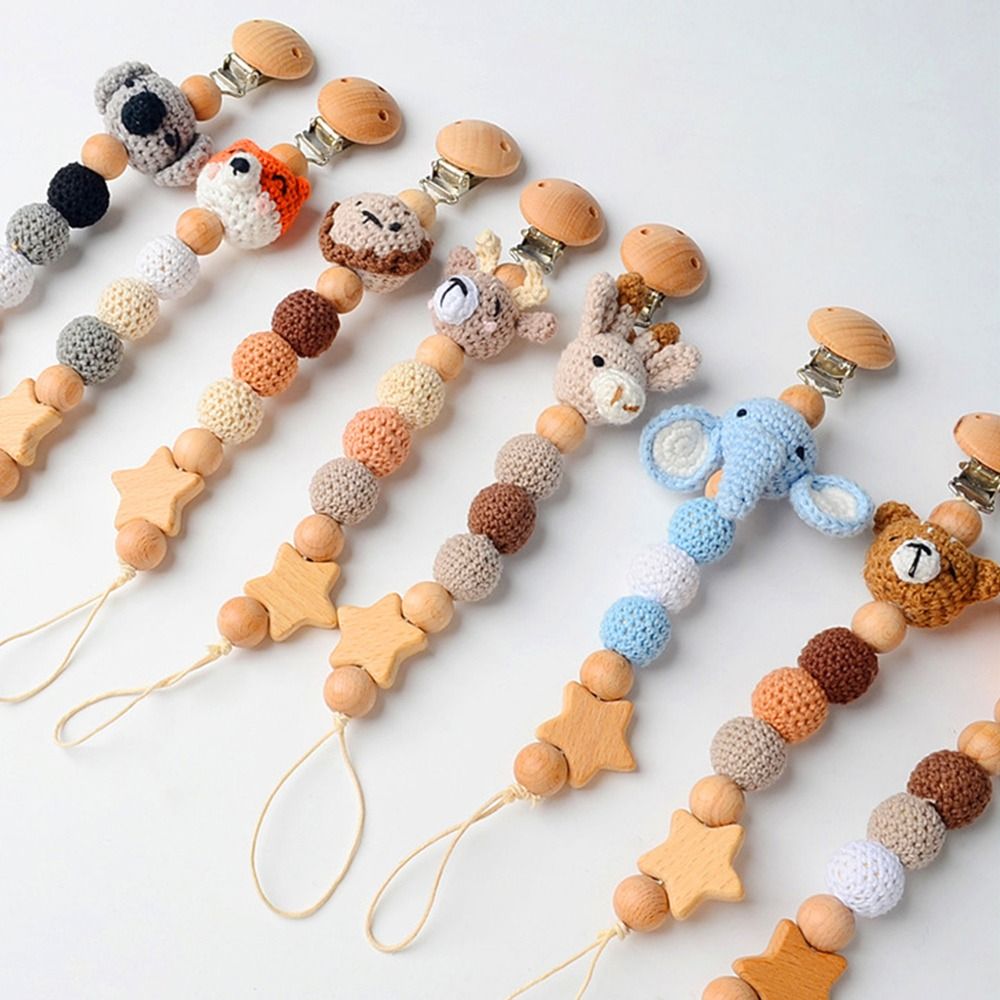 Baby Wooden Pacifier Clip Wood – обзор и цена Baby Products Moisturizer