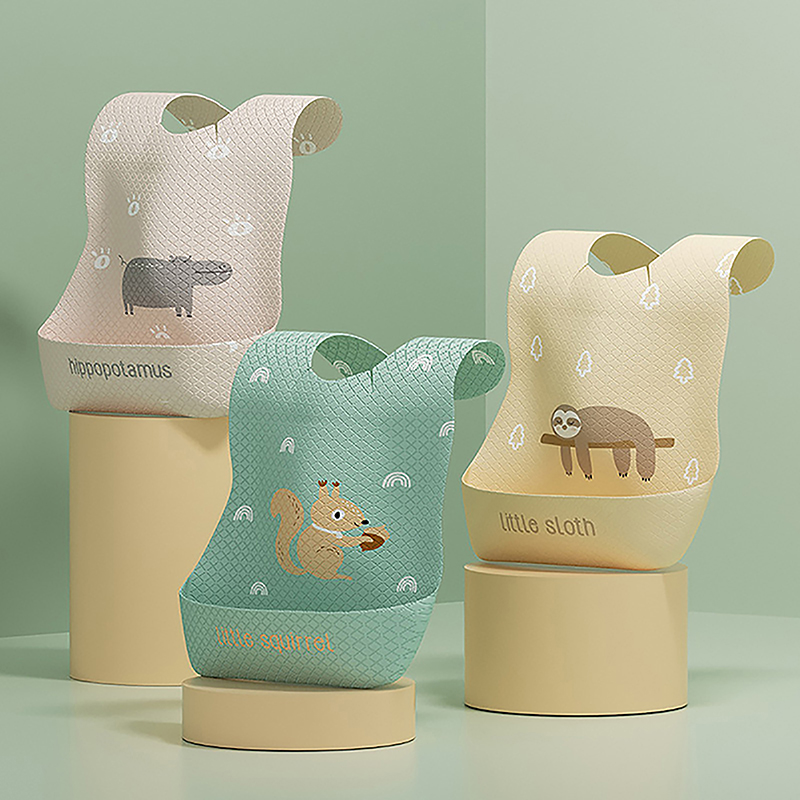 Waterproof Adjustable Food Fee – обзор и цена Silicone Baby Bibs