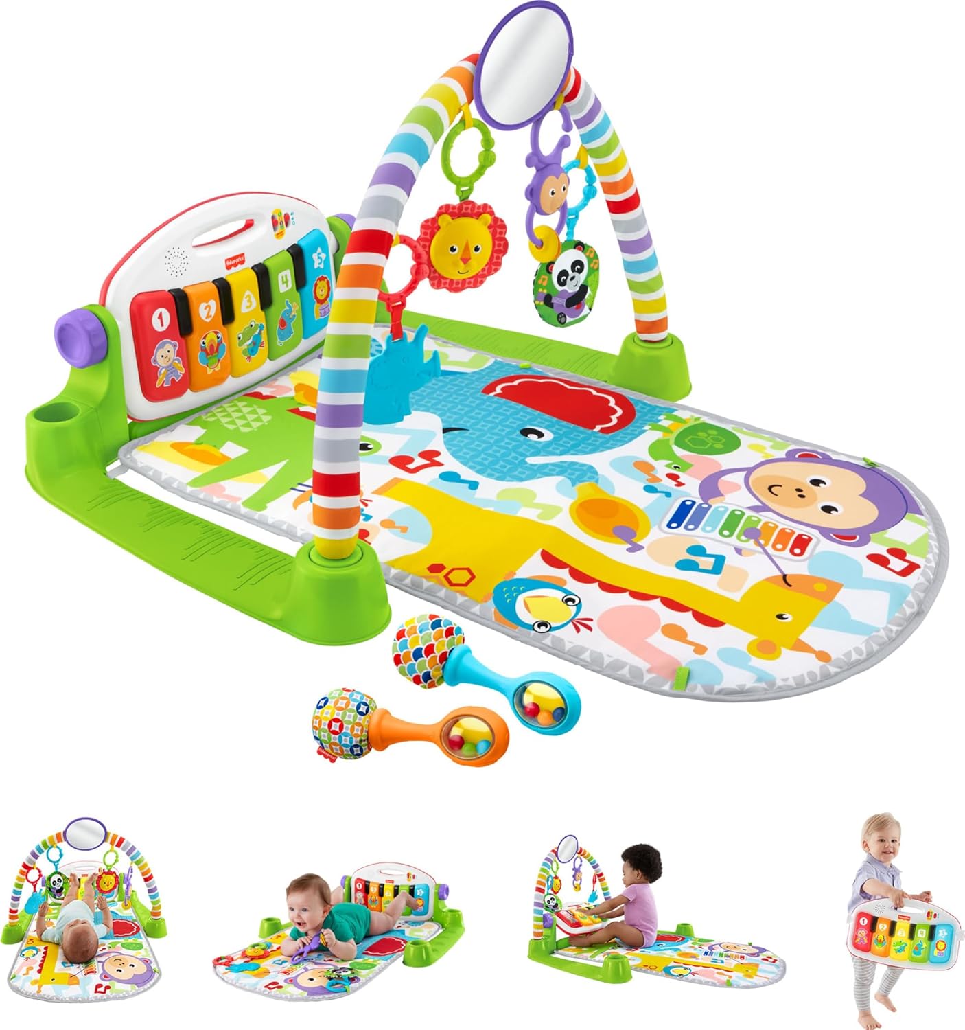 Deluxe Kick & Play Piano Gym w – обзор и цена Play Mat