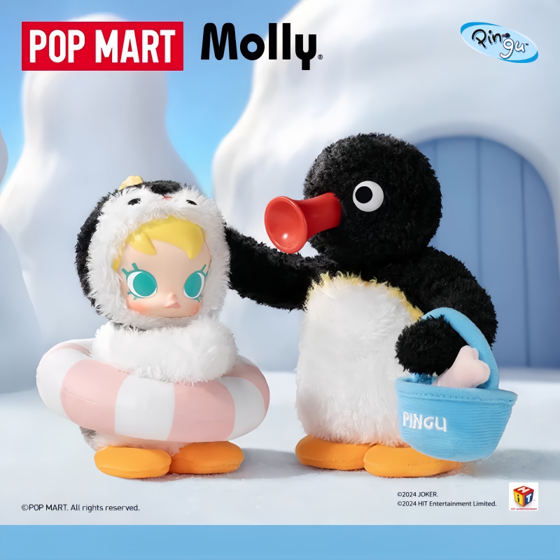 POP MART Baby Molly X Pingu Ha – обзор и цена Baby Products 2 Years
