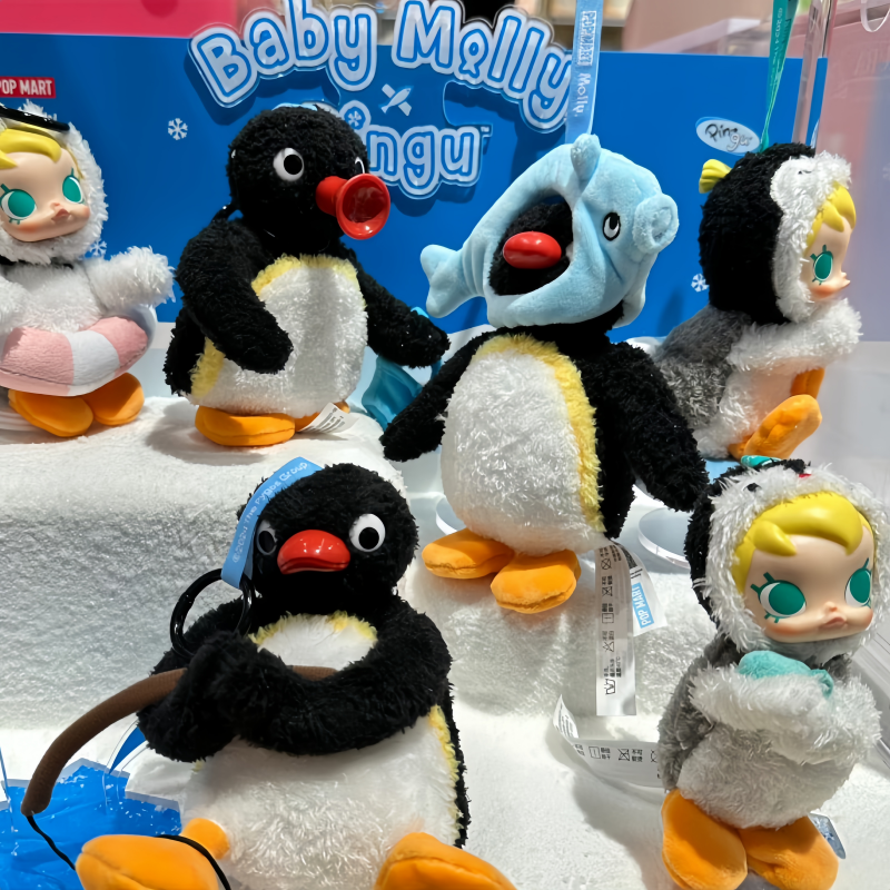 POP MART Baby Molly X Pingu Ha – обзор и цена Baby Products 2 Years