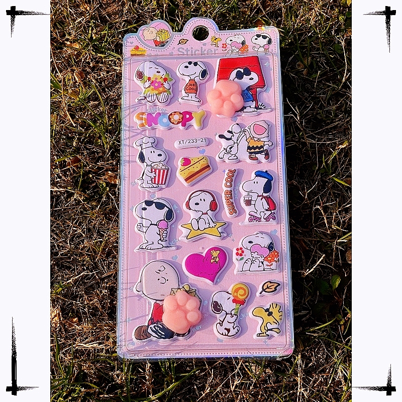 Adorable Cartoon Snoopy Sticke – обзор и цена Baby Products Unique