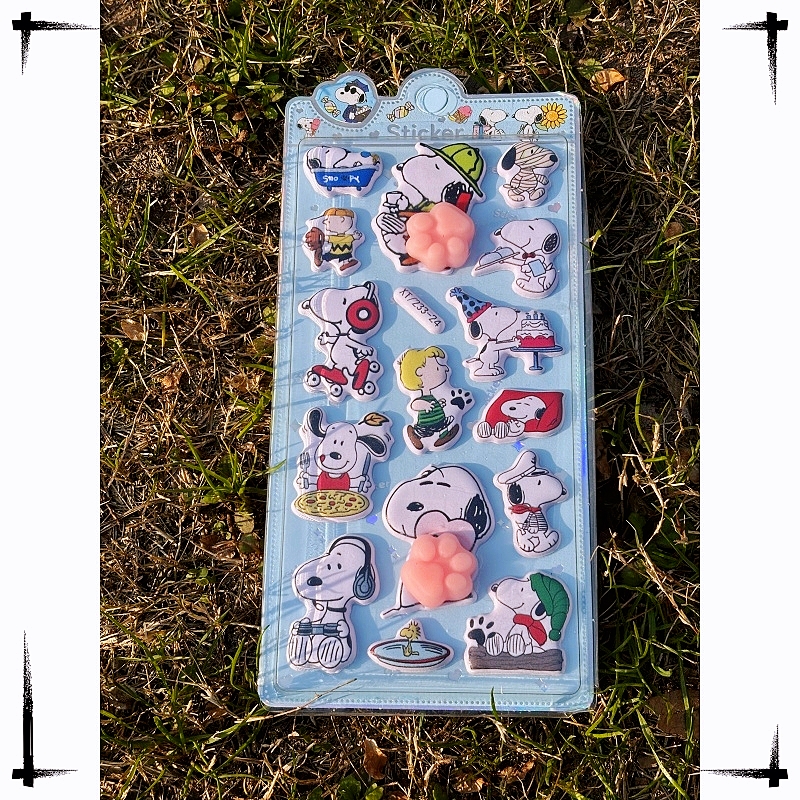 Adorable Cartoon Snoopy Sticke – обзор и цена Baby Products Unique