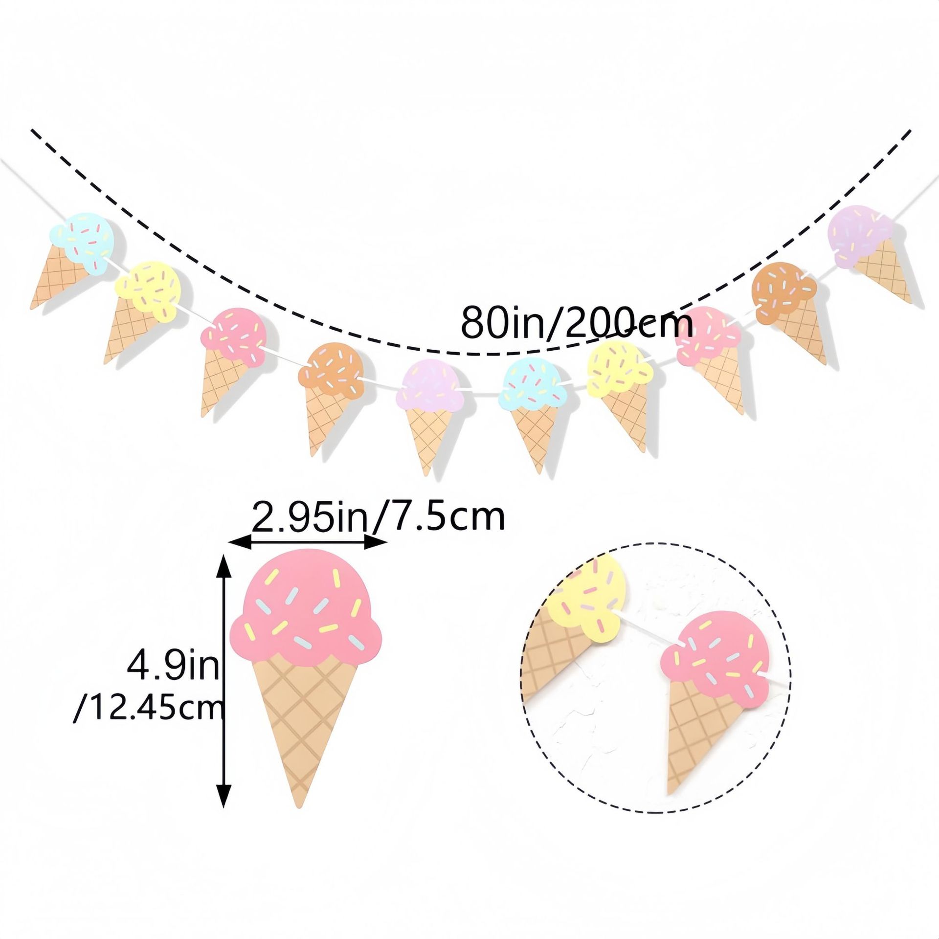 Sweet Ice Cream Theme Paper Ba – обзор и цена Baby Products Moisturizer