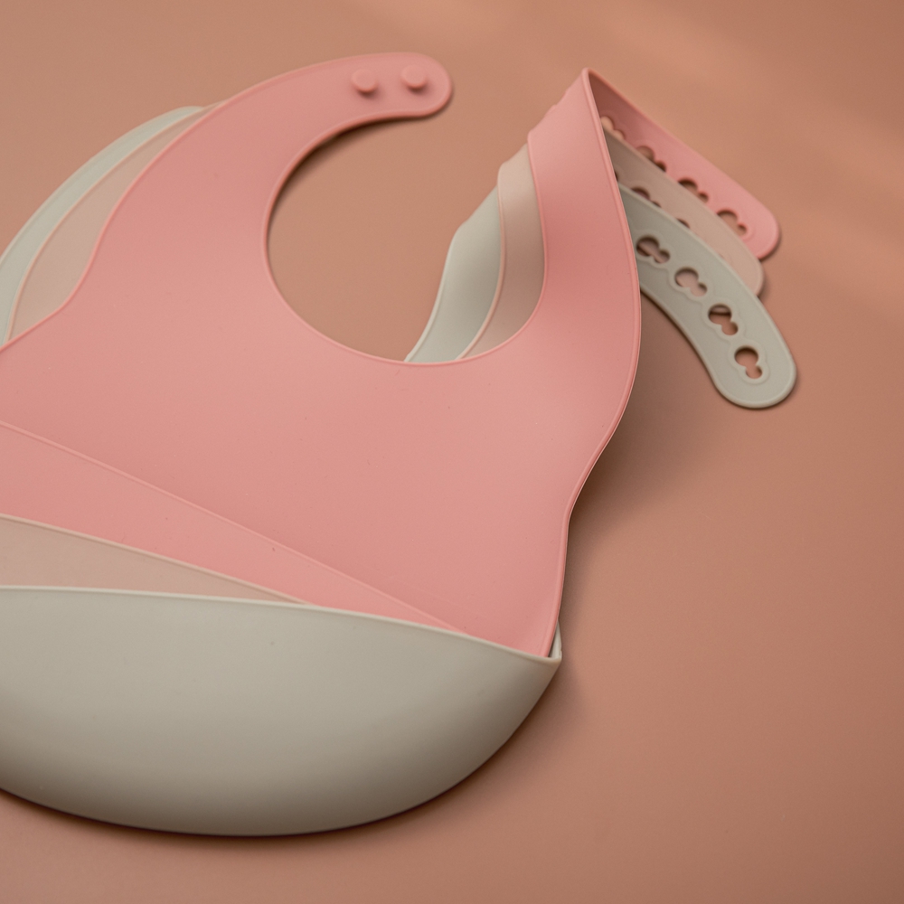 1pc Adjustable Baby Silicone B – обзор и цена Silicone Baby Bibs